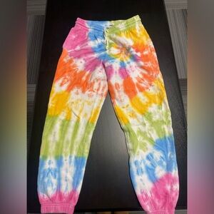 TNA Rainbow Tie Dye Sweatpants